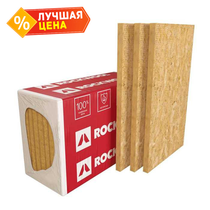 Утеплитель Роквул Руф Баттс Стяжка 50х1200х2000